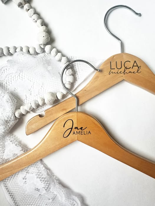 Personalized Wooden Hanger