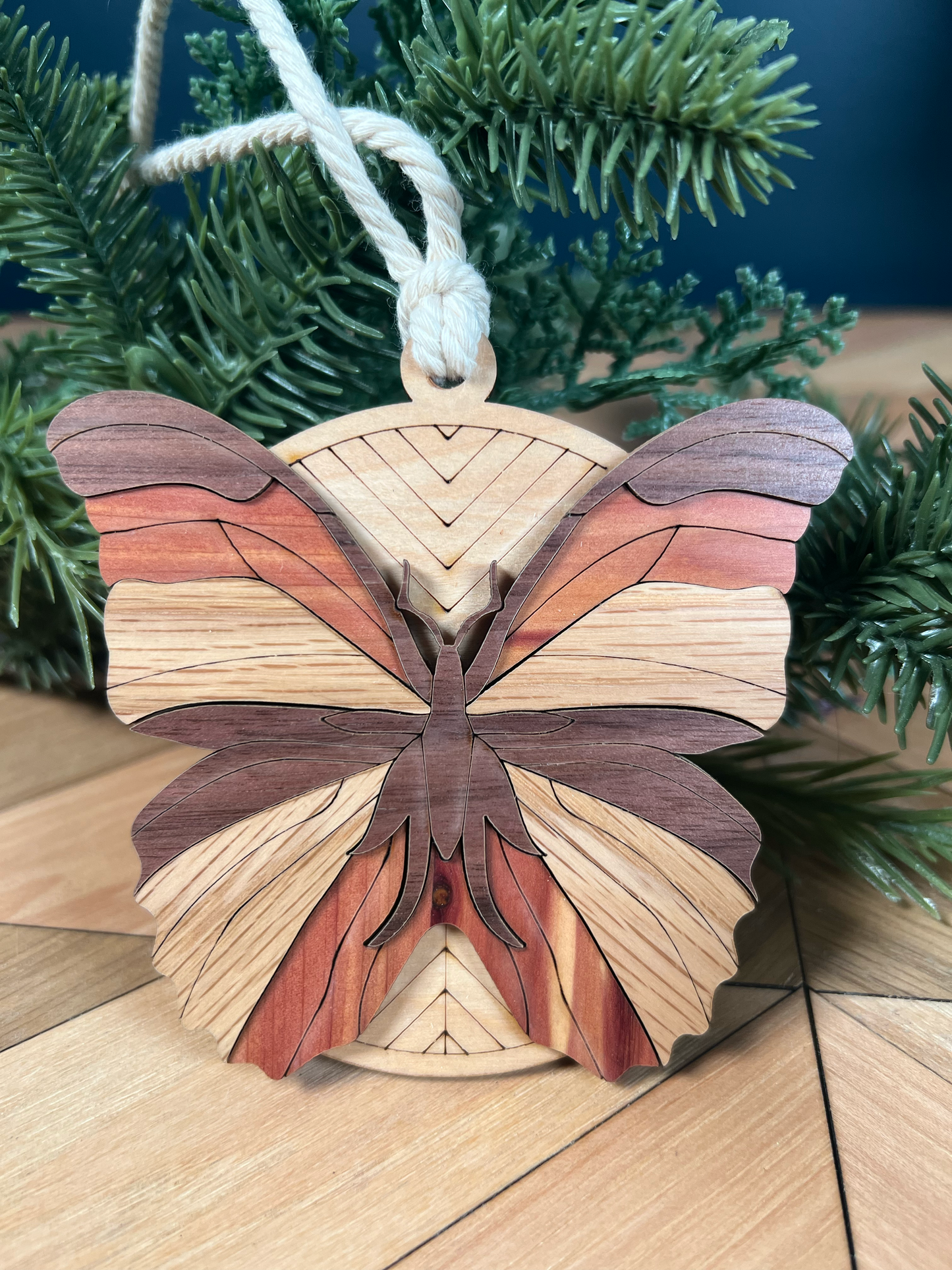 Mini Butterfly Art Ornament