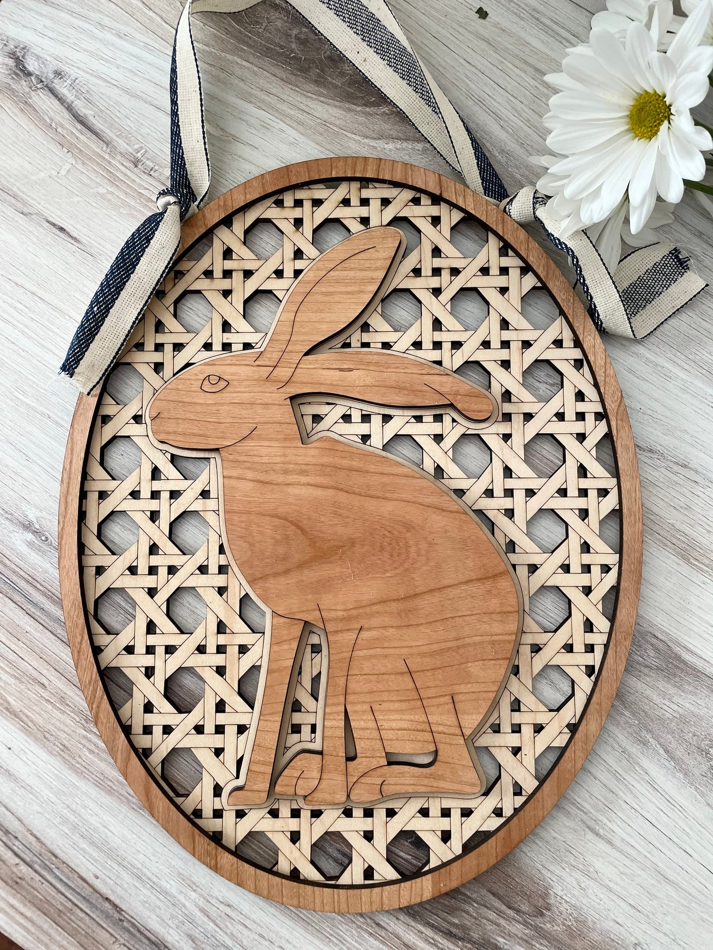 Cane Weave Easter Signs