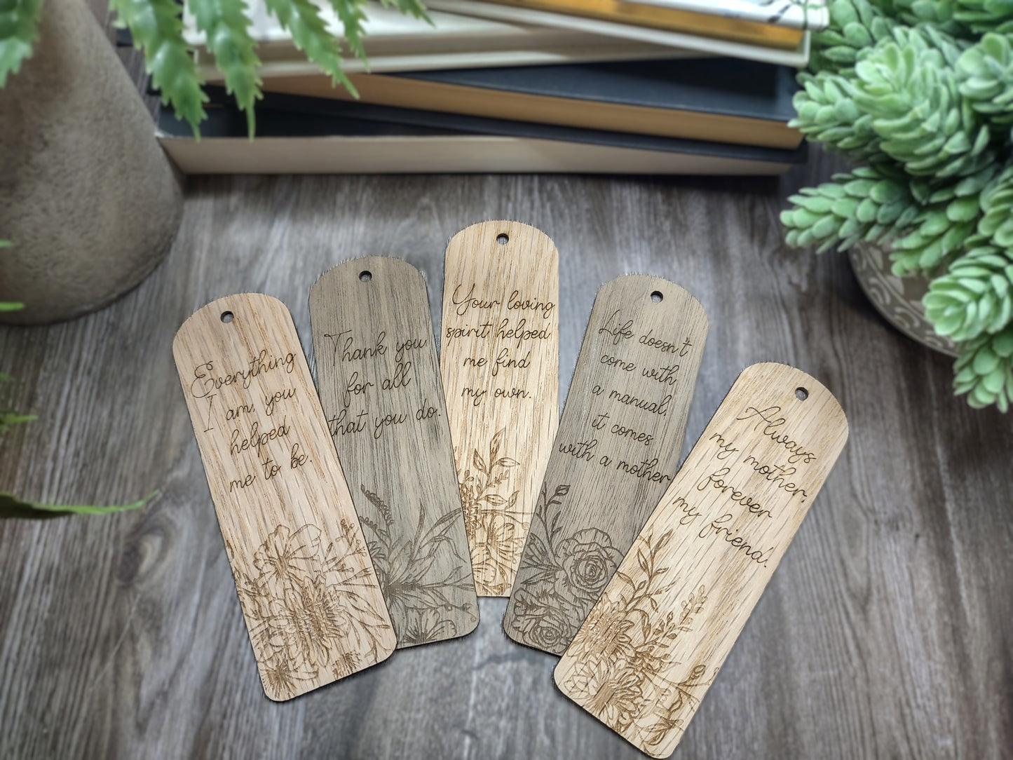 Mom Bookmarks - 5 Designs