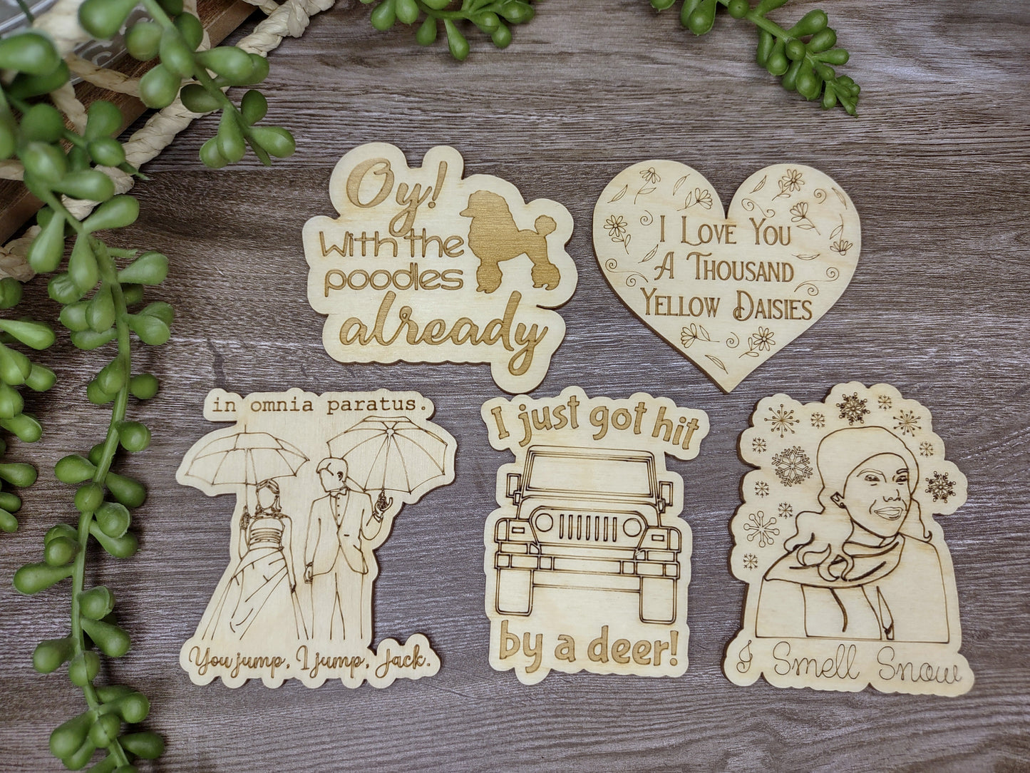 Gilmore Girls Magnet Sets — Stars Hollow Quotes & Icons