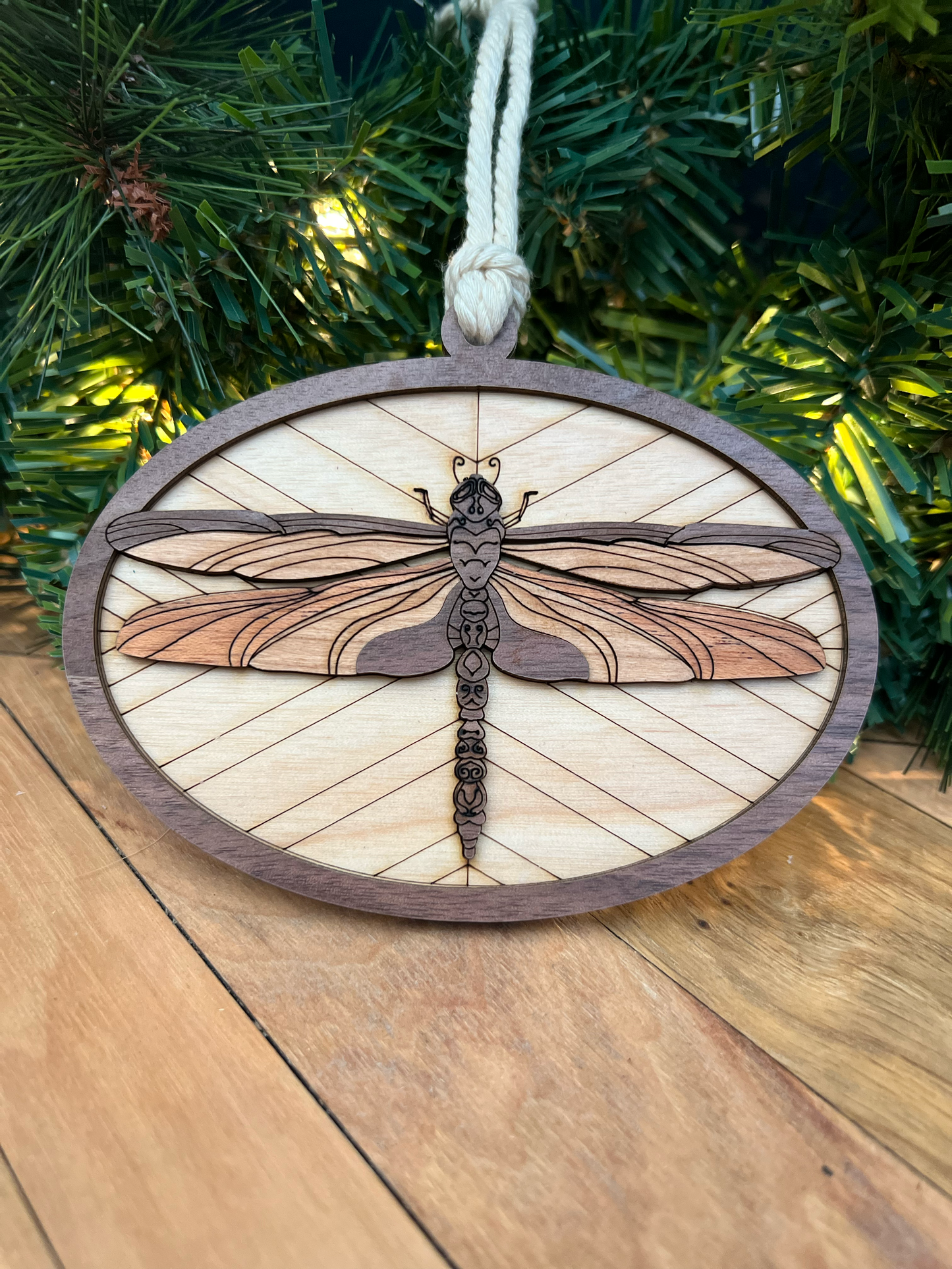 Mini Dragonfly Art Ornament