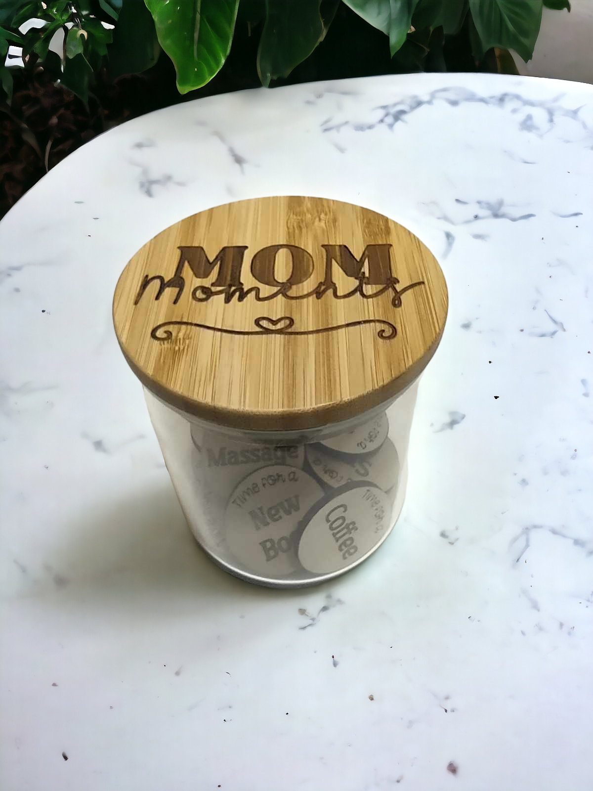 Mom Moments - Self-care Token Jar