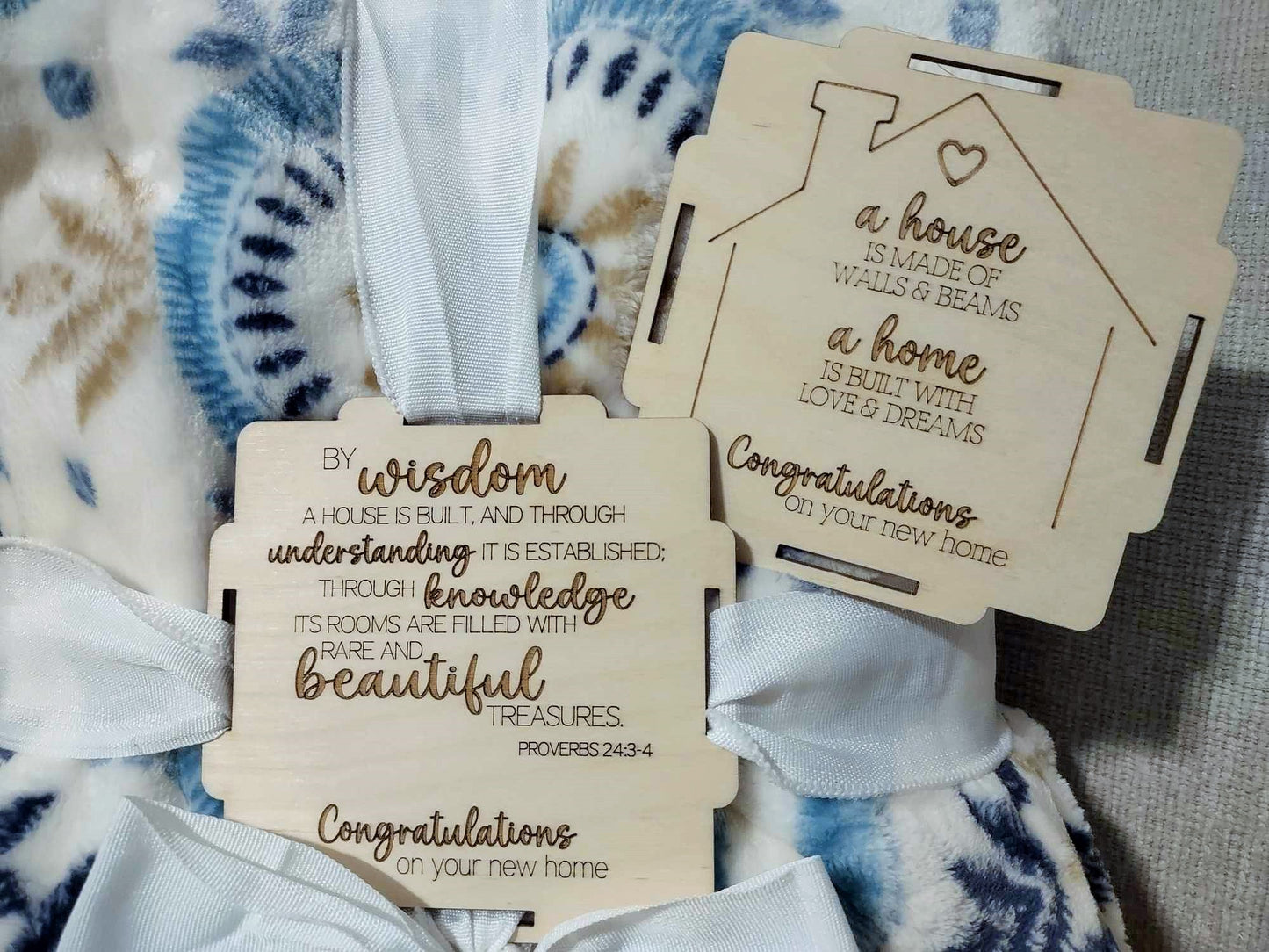 House Warming Blanket Gift Set