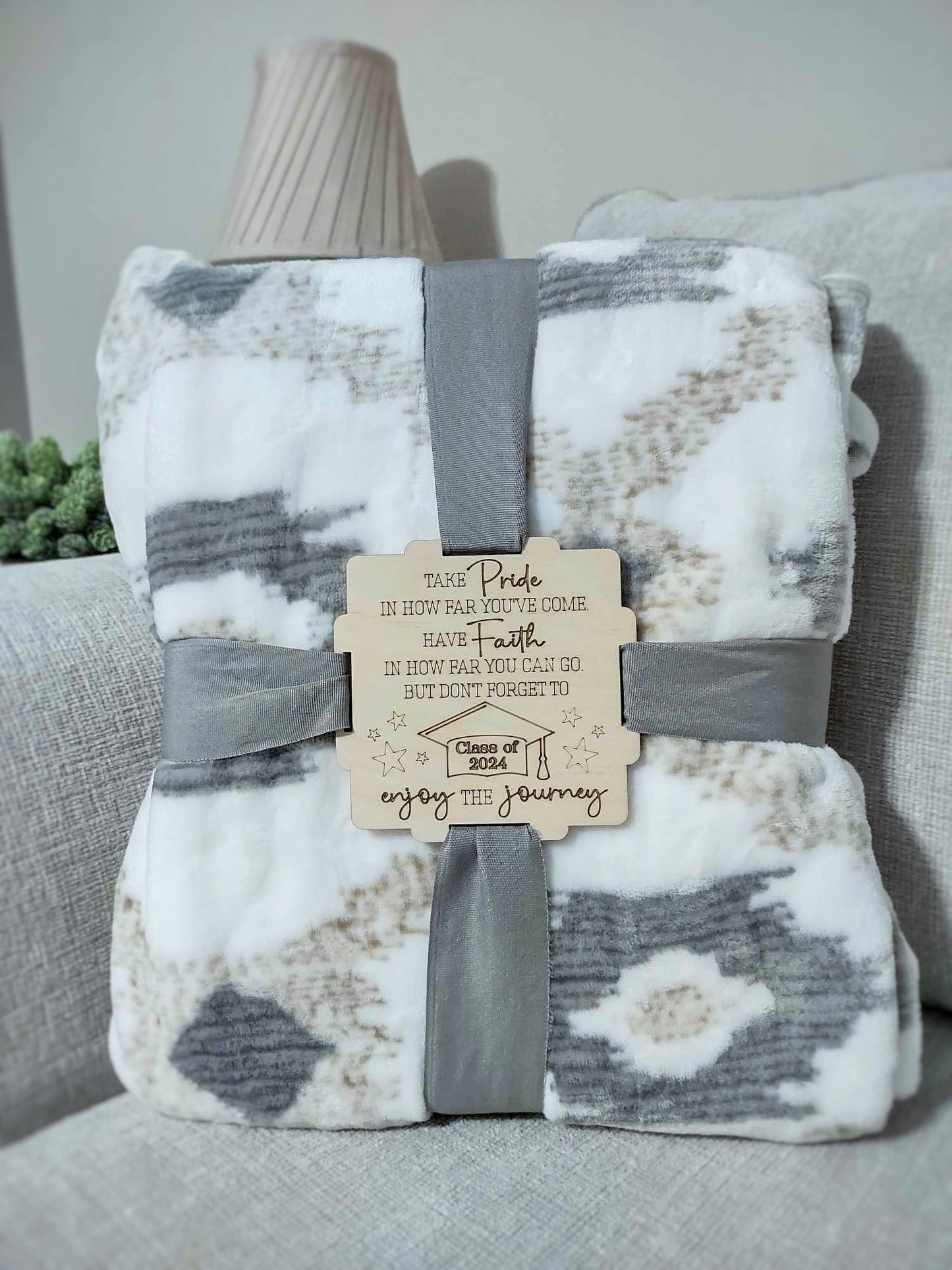 Graduation Blanket Gift Set