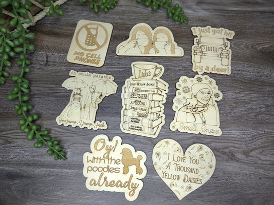 Gilmore Girls Magnet Collection — Singles - Stars Hollow Quotes & Icons