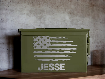 Personalized Ammo Can .30 Cal