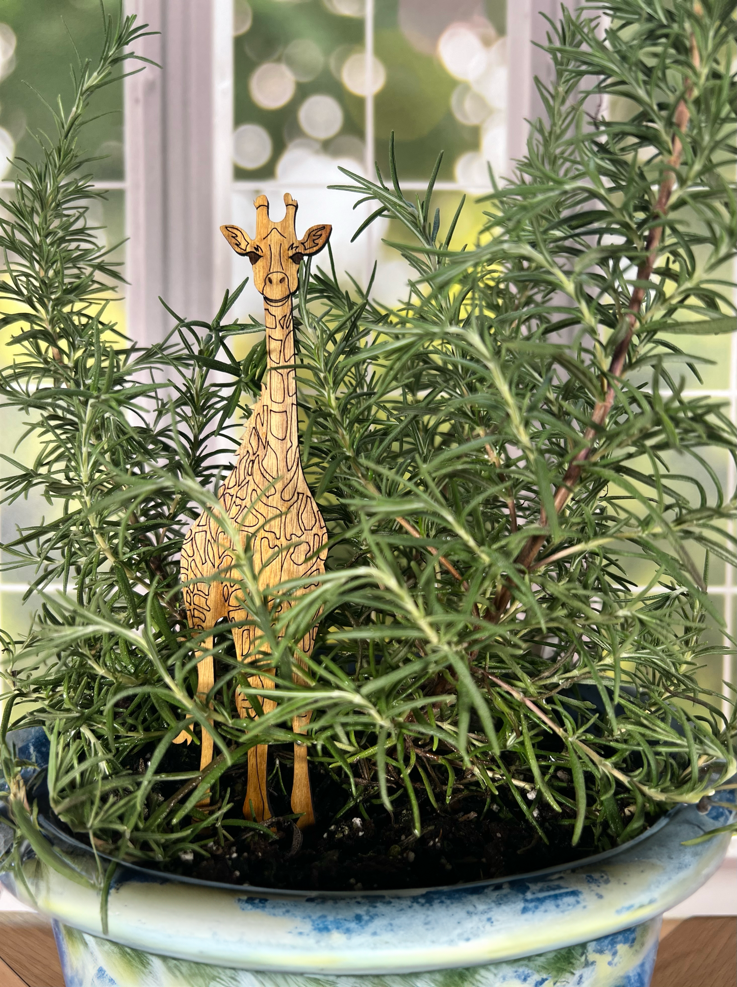 Giraffe Plant Buddy - Plant Pick