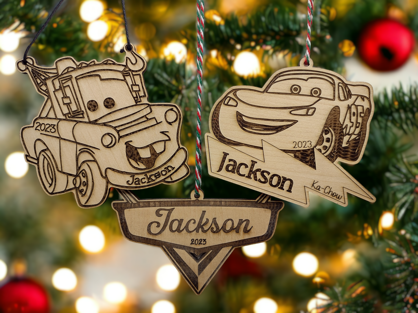 Personalized Cars Ornament