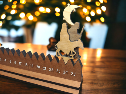 Christmas Calendar with Marker - Christmas Countdown