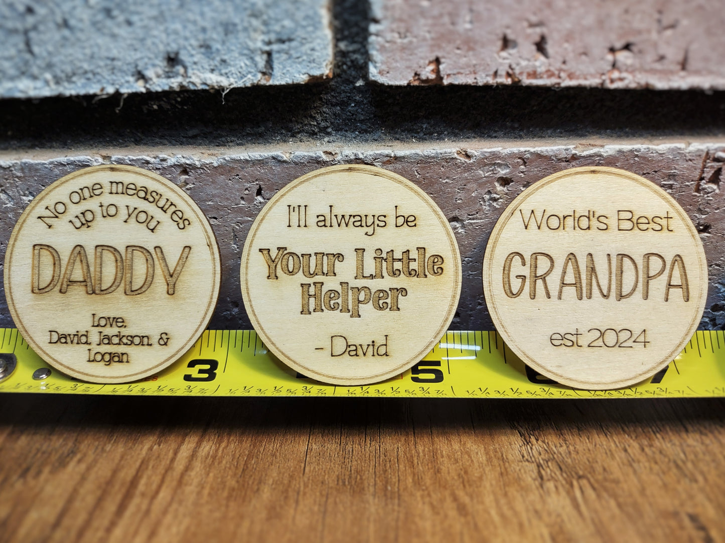 Personalized Tape Measure for Father, Grandfather, Husband