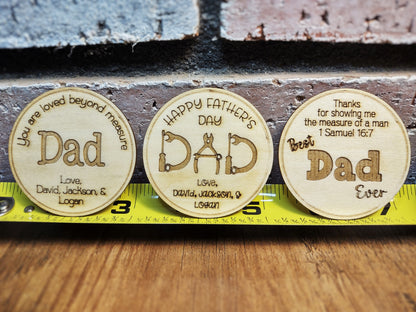 Personalized Tape Measure for Father, Grandfather, Husband