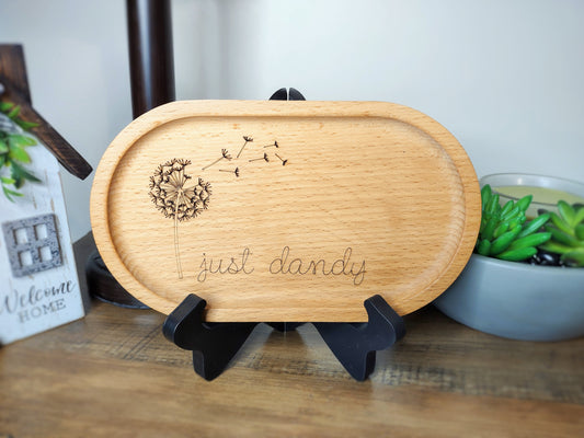 Wood Trinket Tray - Just Dandy