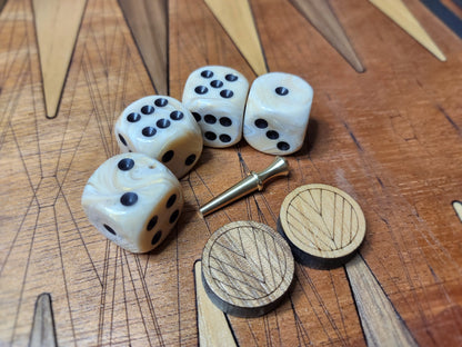 Heirloom Backgammon Board Game