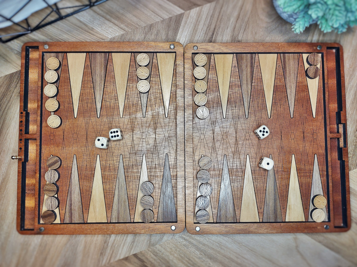 Heirloom Backgammon Board Game