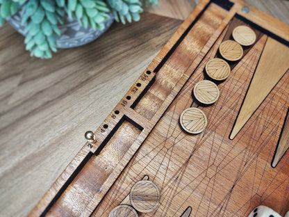 Heirloom Backgammon Board Game