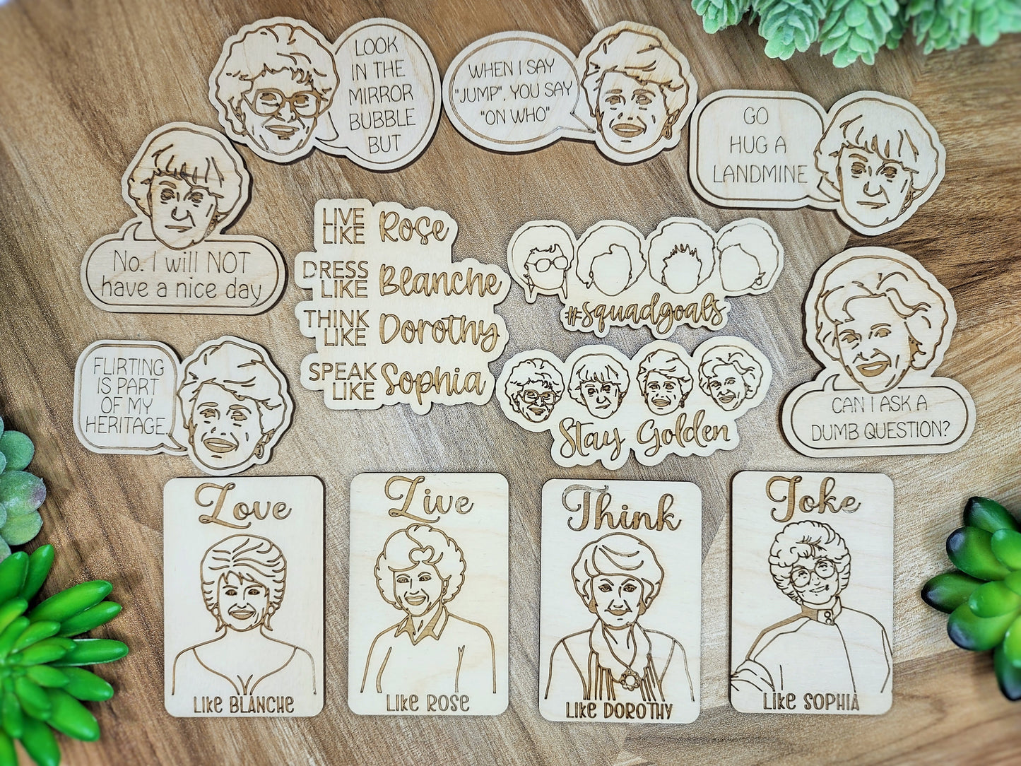 Golden Girls Magnet Collection