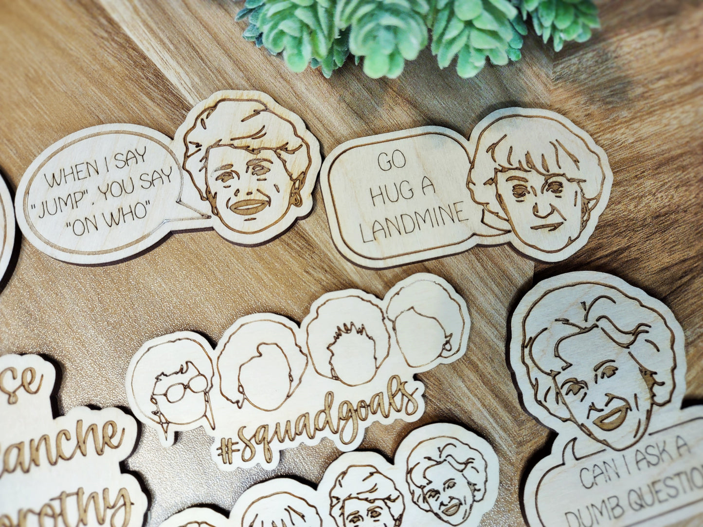 Golden Girls Magnet Collection