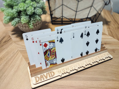 Playing Card Holder - Personalized