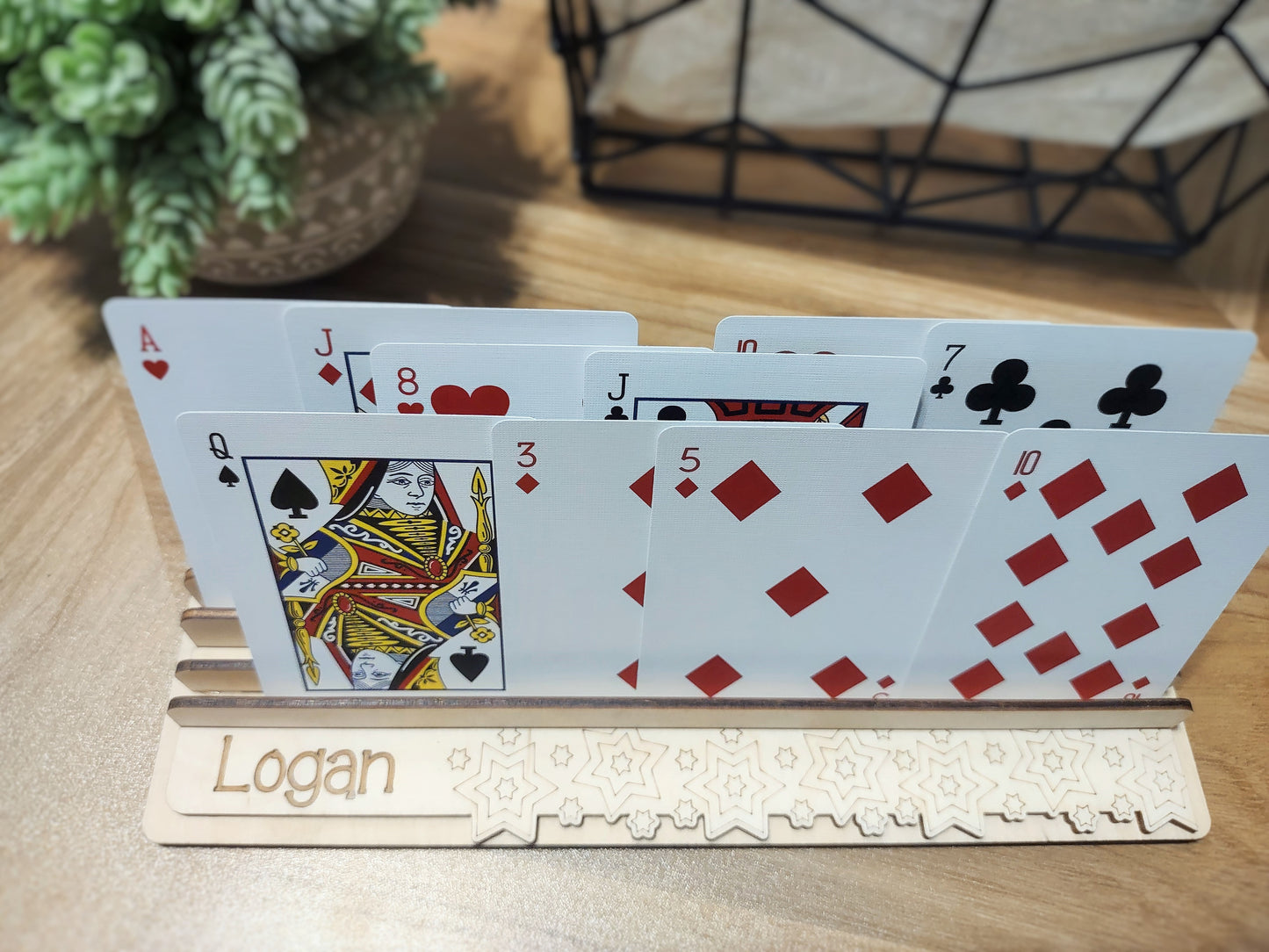 Playing Card Holder - Personalized