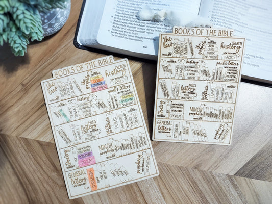 Bible Reading Tracker Bookmark