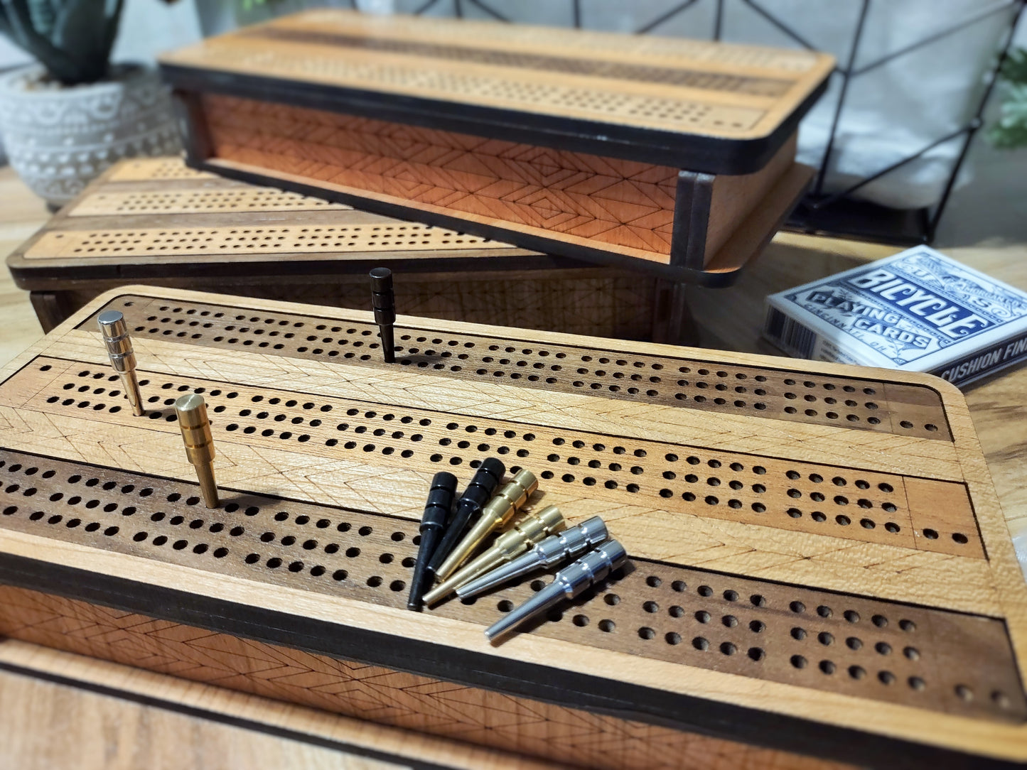 Heirloom Cribbage Board Game