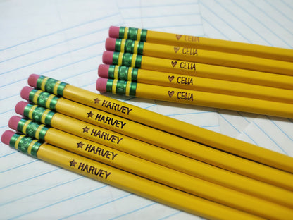 Personalized Pencils - Set of 5