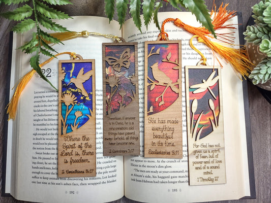 Scripture Window Bookmarks - 4 Designs