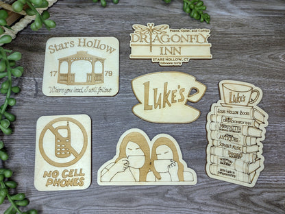 Gilmore Girls Magnet Sets — Stars Hollow Quotes & Icons