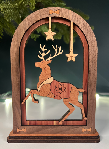 Christmas Holiday Arch Mantle Collection - 6 Designs