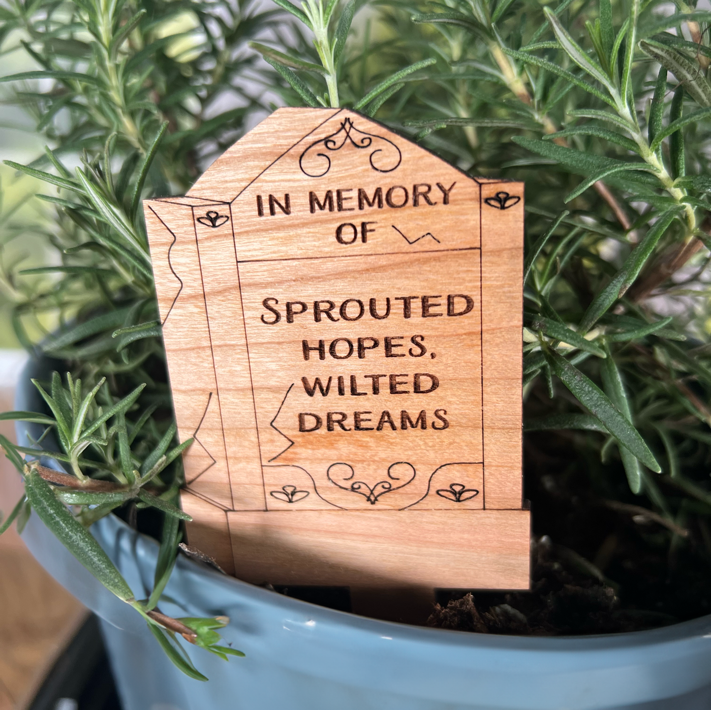 Tombstone Plant Picks (6 Designs)