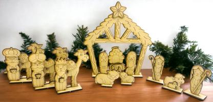 Build Your Own Nativity - DIY Christmas Craft for Kids