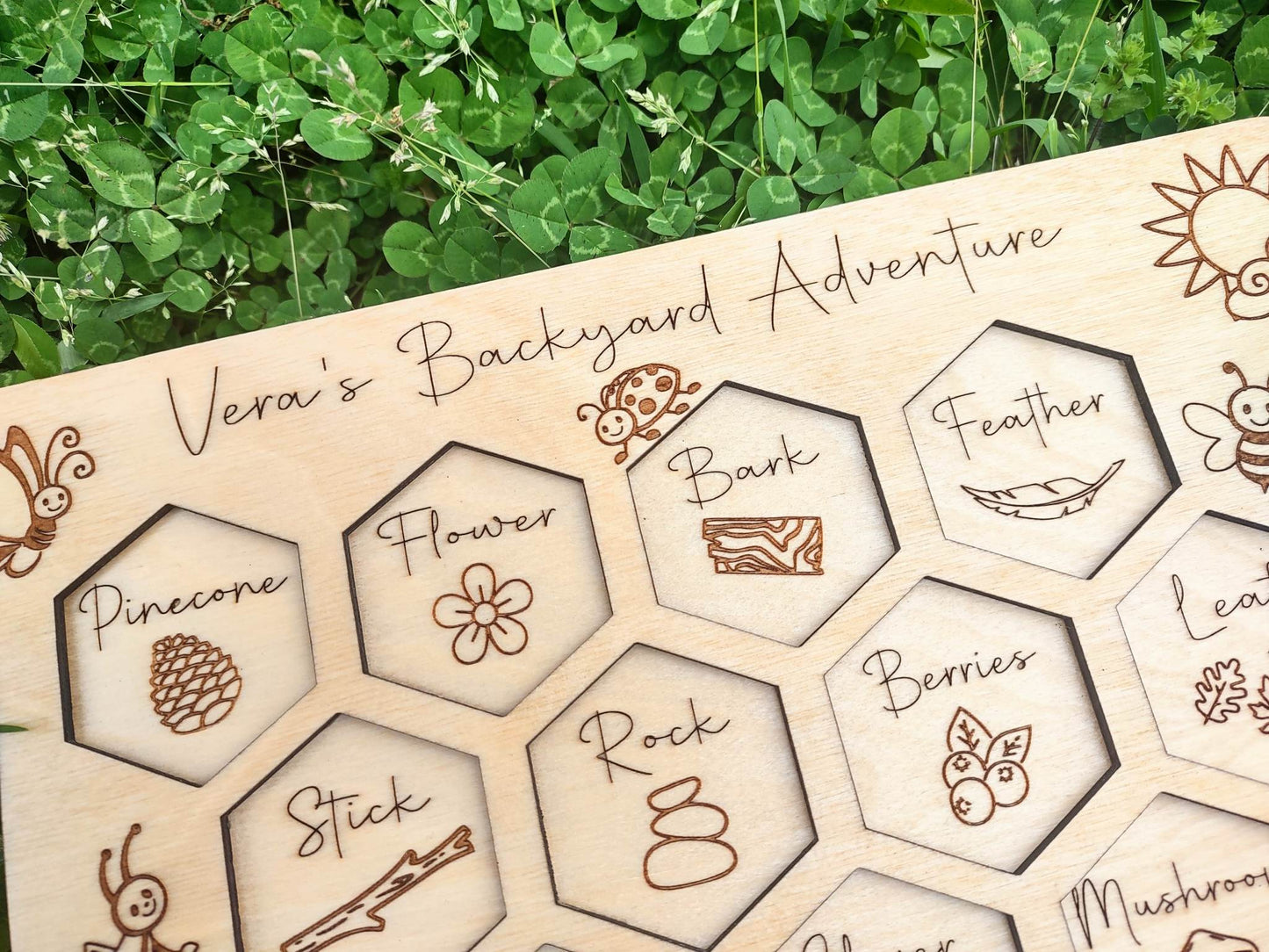 Nature Scavenger Hunt Board