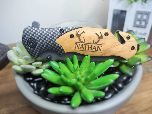 Pocket Knife - Outdoorsmen, Fishing, Hunting