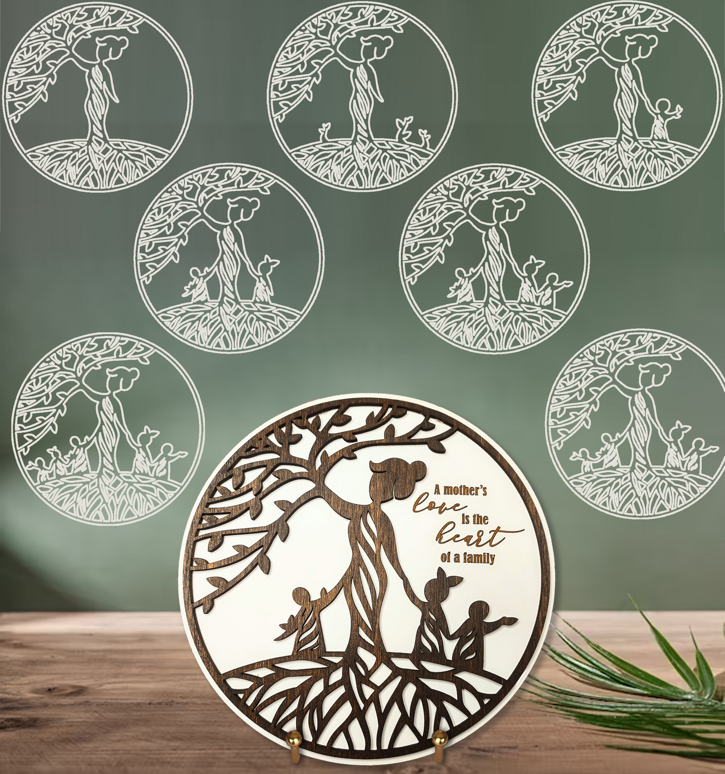 Mother Tree - Up to 5 Kids - Personalized