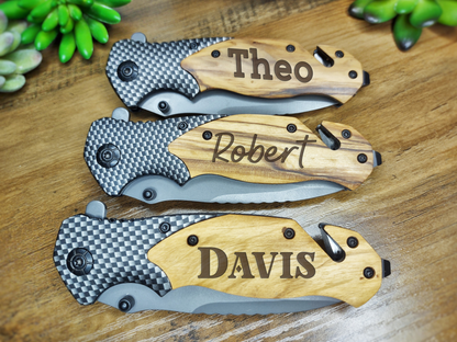 Pocket Knife - Custom Name or Text