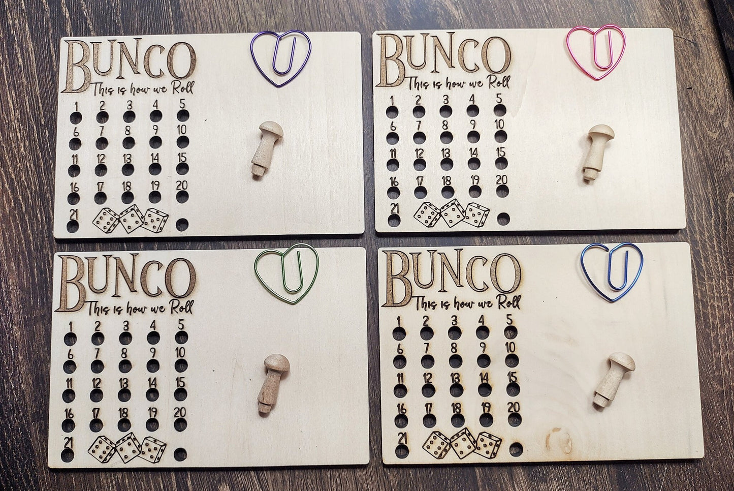 Bunco Score Board