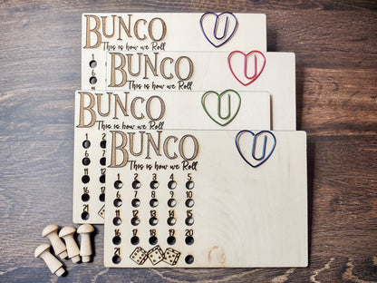 Bunco Score Board