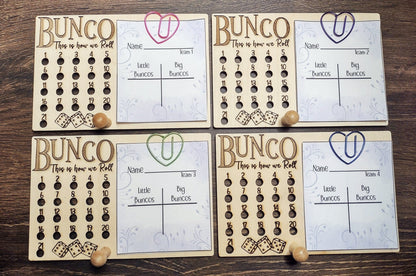 Bunco Score Board