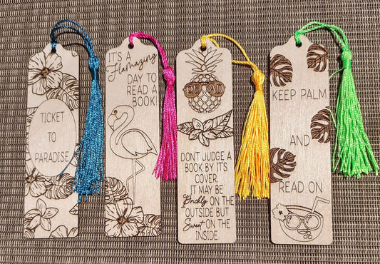 Tropical Summer Bookmarks